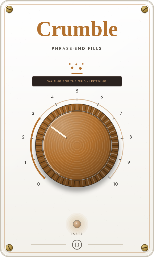 Crumble plugin interface