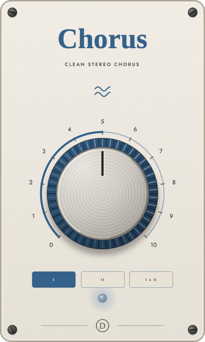 Chorus Clean stereo chorus plugin