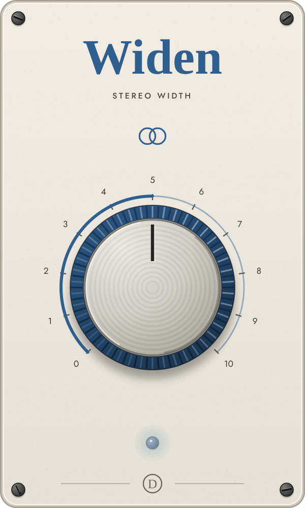 Widen Stereo width plugin